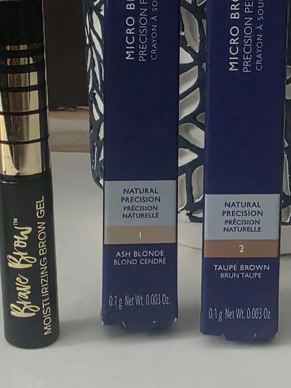 Eyeko Micro Brow Precision Pencil & Brow Serum - Taupe Brown 3pc Set